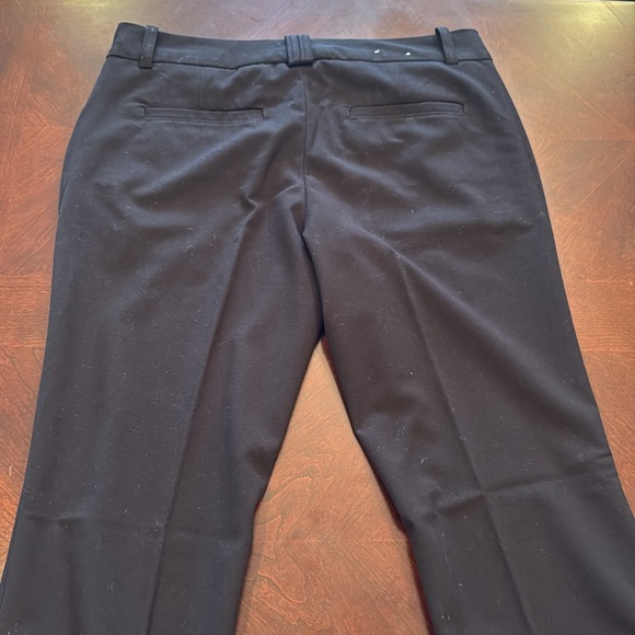 Calvin Klein Women’s straight leg stretch Trouser Black Pants Size 4 - Picture 9 of 17